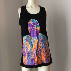 Notorious B.I.G. blacklight tank top